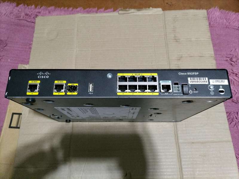 CISCO 890 SERIES CISCO 892FSP-Network Switch