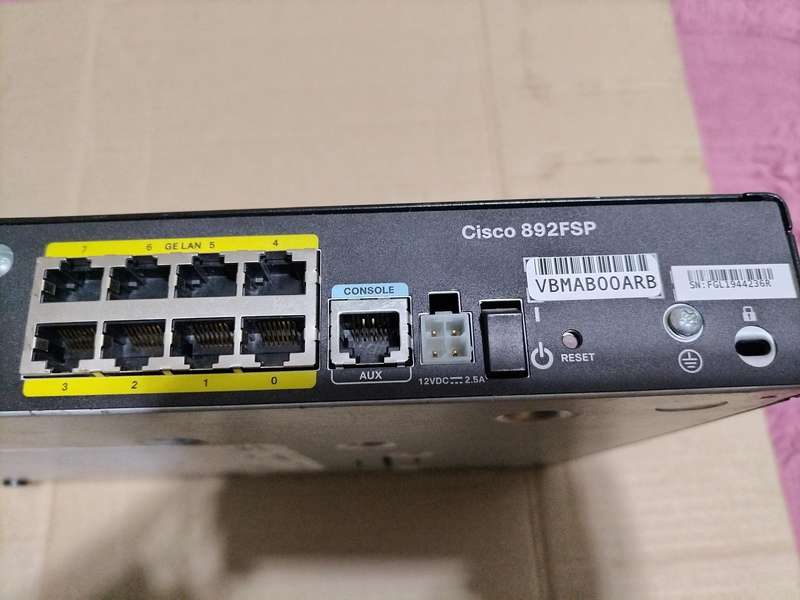 CISCO 890 SERIES CISCO 892FSP-Network Switch