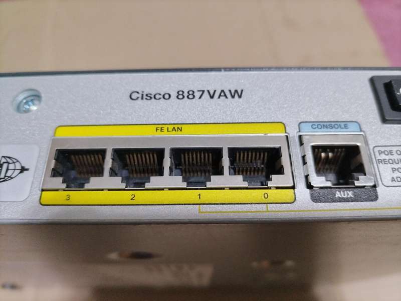 CISCO 800 SERIES 887VAW