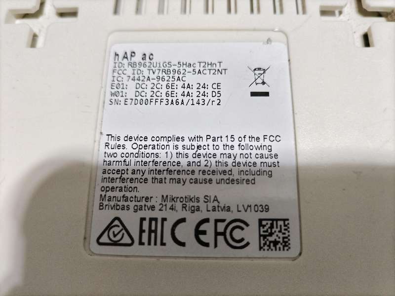 MikroTik hAP ac RB962UiGS-5Hac T2HnT
