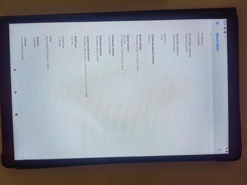 Lenovo  Tab M10 HD- TABLET