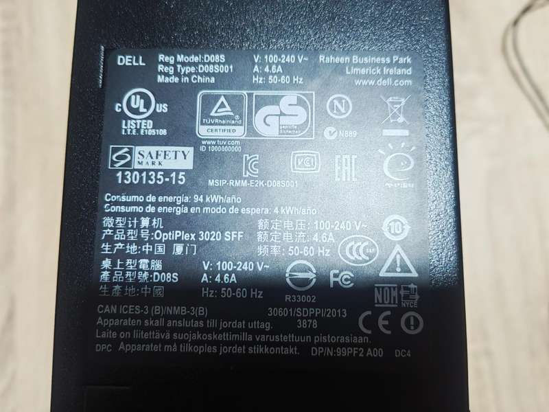 Dell Desktop i3 4th generation