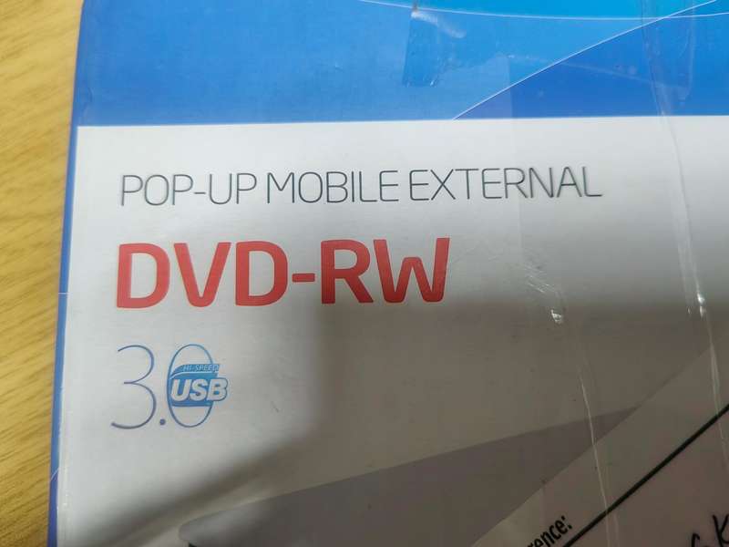 DVD-RW POP-UP MOBILE EXTERNAL