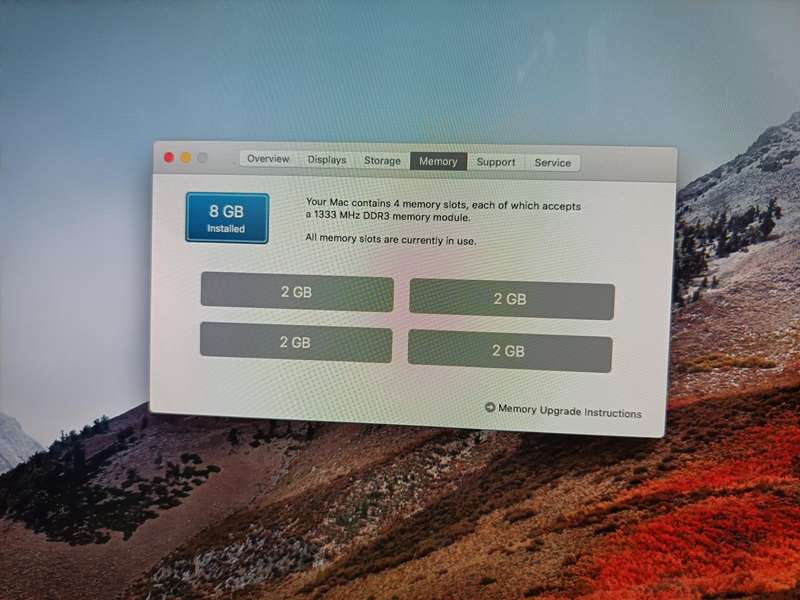 iMac 2011 i5 in good condition 21.5inch, 256GB SSD, 8GB RAM