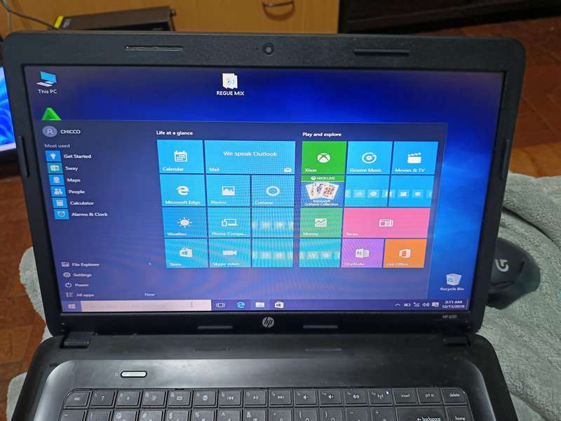 Hp laptop model number 650