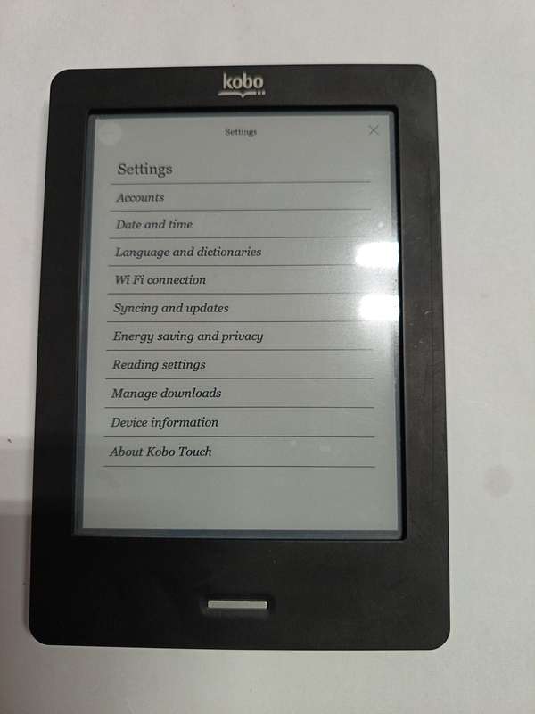 Kobo Touch N905 - eReader Wi-Fi 2GB