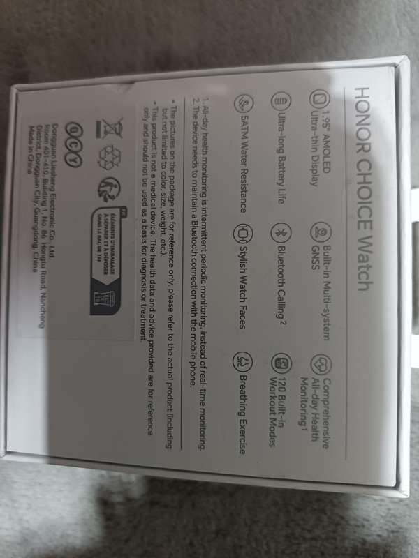 HONOR  CHOICE WACTH MODEL BOT- WB01