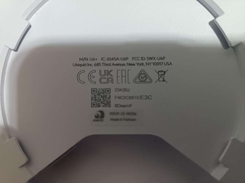 Ubiquiti U6+ Access Point
