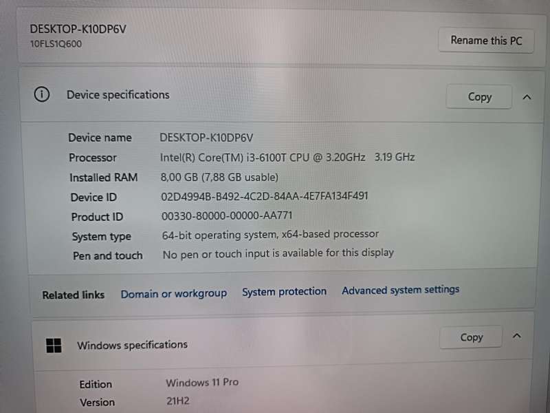 ThinkCentre 24 gen 4 Monitor with PC