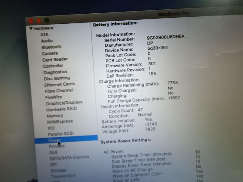 MacBook Pro , 17inch  Mid 2010 500GB and 4GB RAM