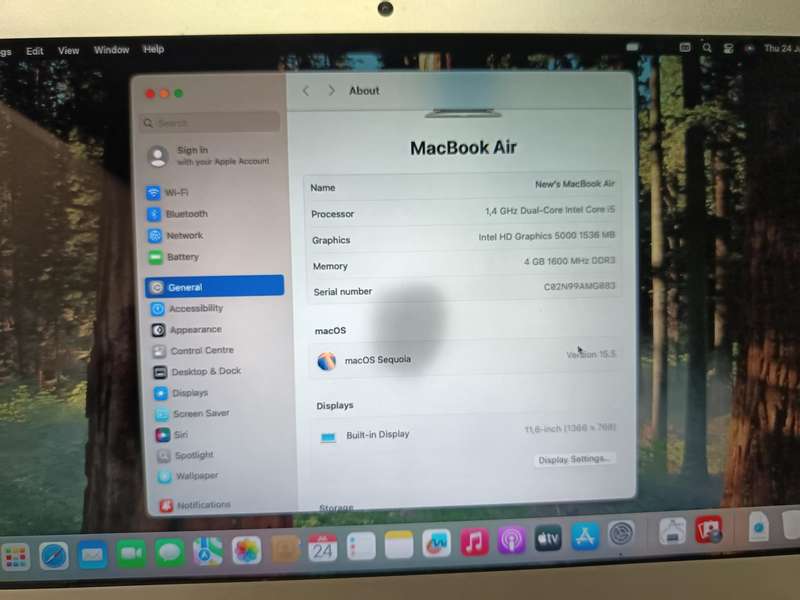 MacBook Air 11  2014