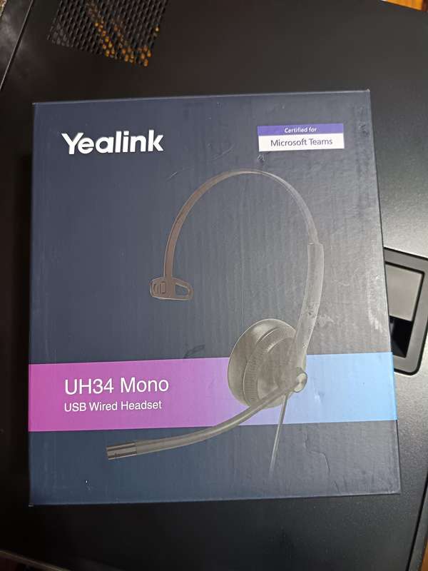 Yealink UH34 USB Wired Headset