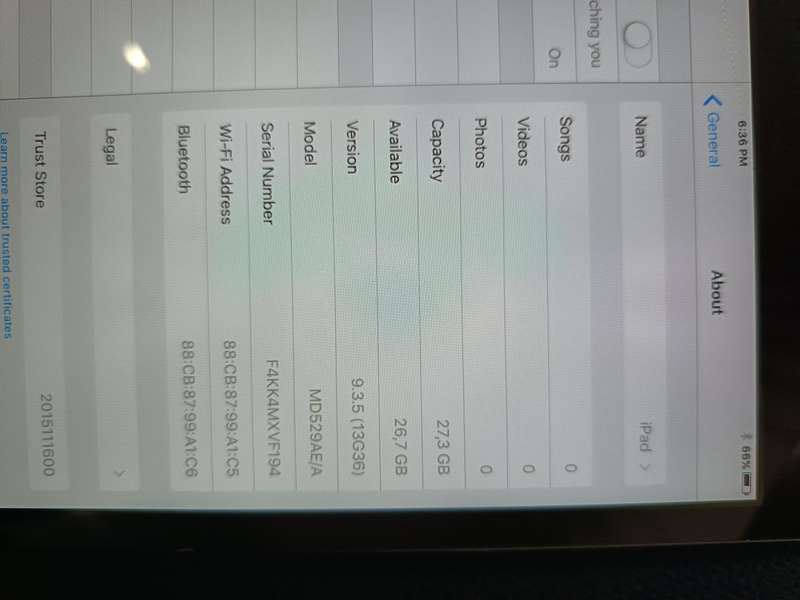 IPad Mini 1st Gen  32GB Wifi