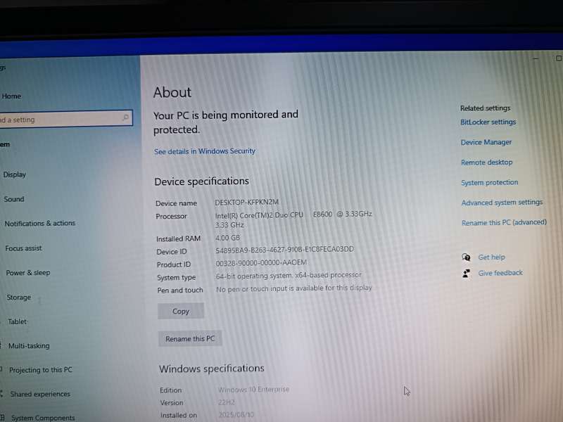 Dell Desktop  MODEL- OPTIPLEX 780 PC