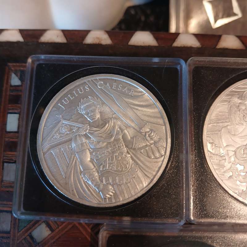 Legendary warrior Silver .999 1 oz coins - Set of 5