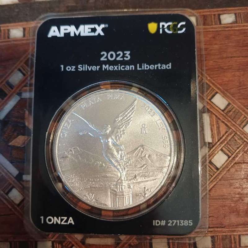 Rare First strike  Silver Libertad