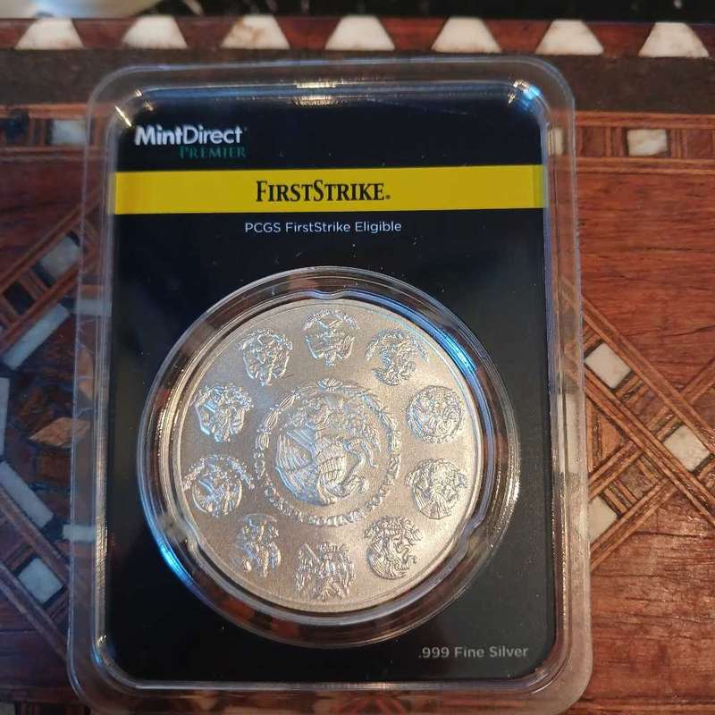 Rare First strike  Silver Libertad