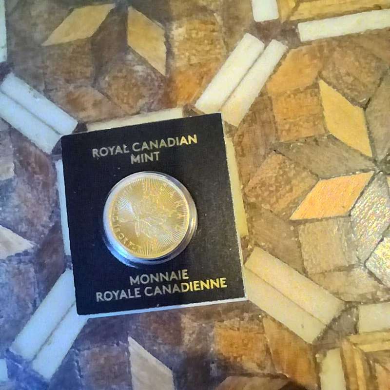 Gold Maplegram coin