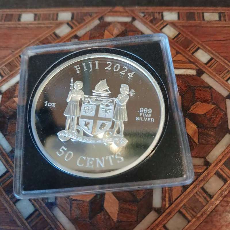 Starry night Mona Lisa silver 1 Oz coin