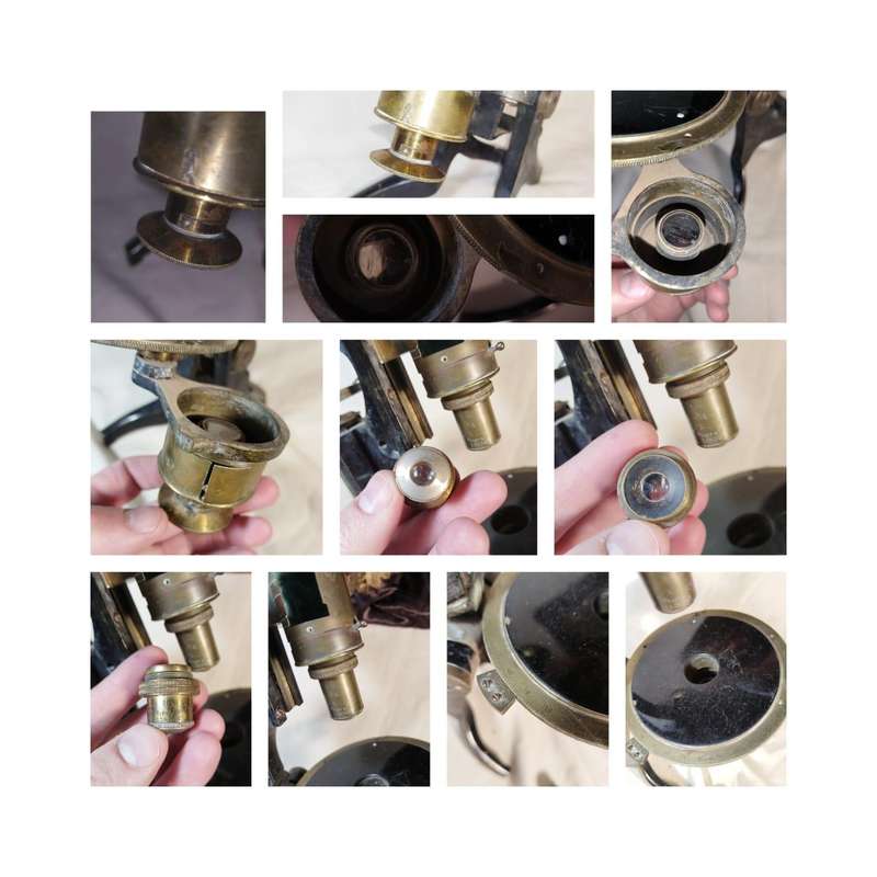 Antique J. Swift and Son Microscope