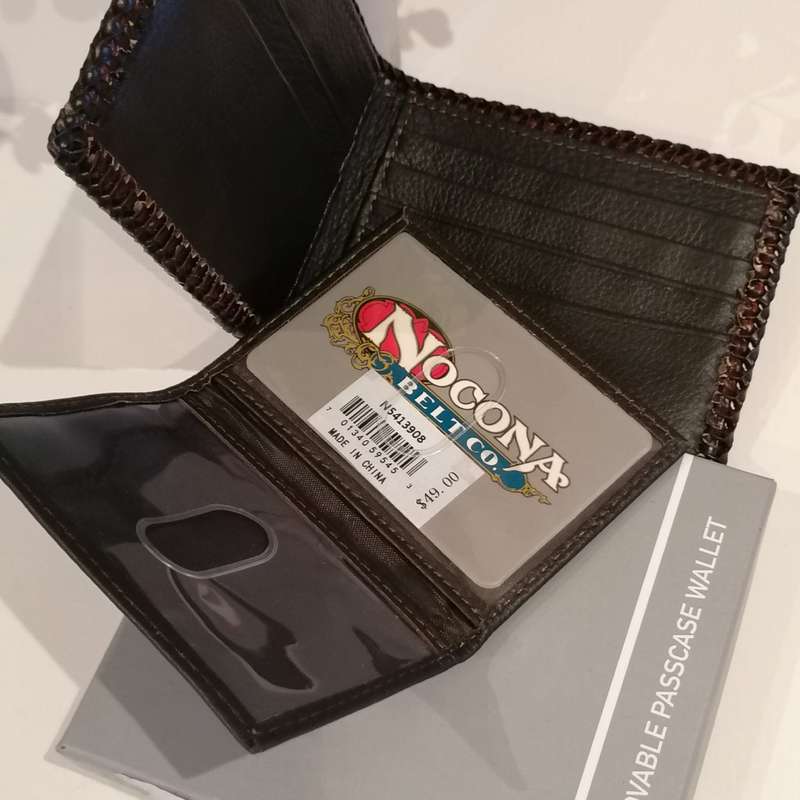 Nocona Beltco _ Removable Passcase Wallet