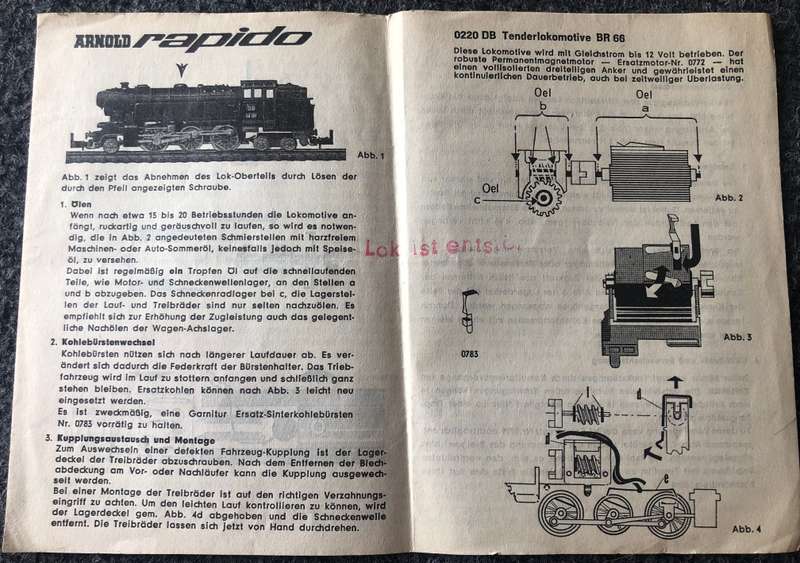 Arnold Rapido n-gauge train and rolling stock