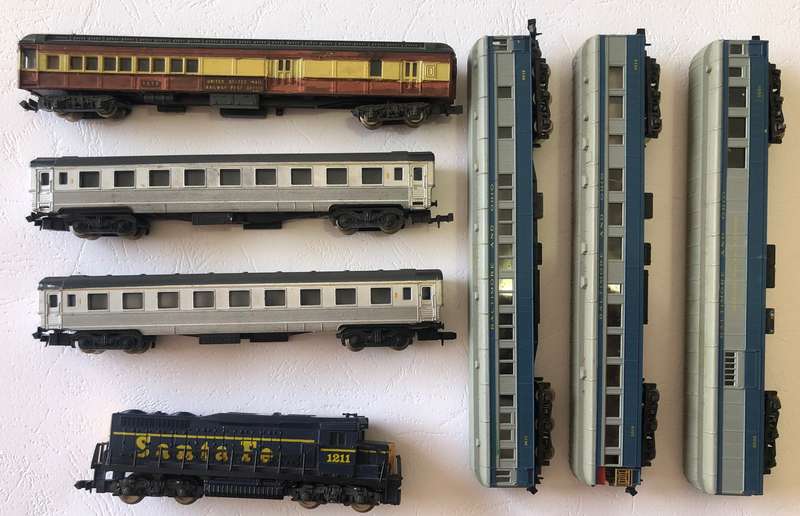 Lima n-gauge train set