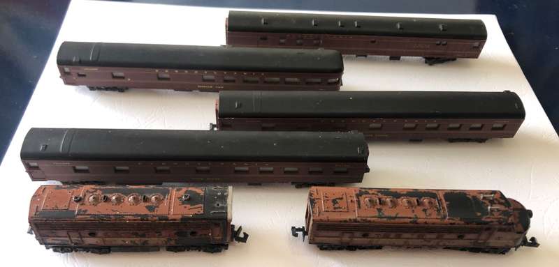 Trix loco and rolling stock n-gauge