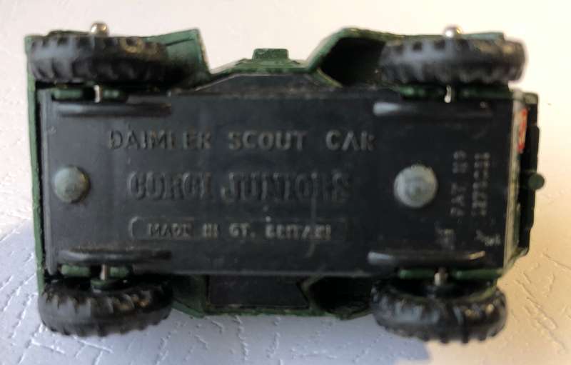 Corgi Juniors Daimler Scout Car no. 84