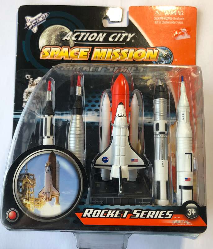 Action City Space Mission Rocket Series