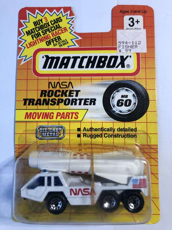Matchbox NASA Rocket Transporter