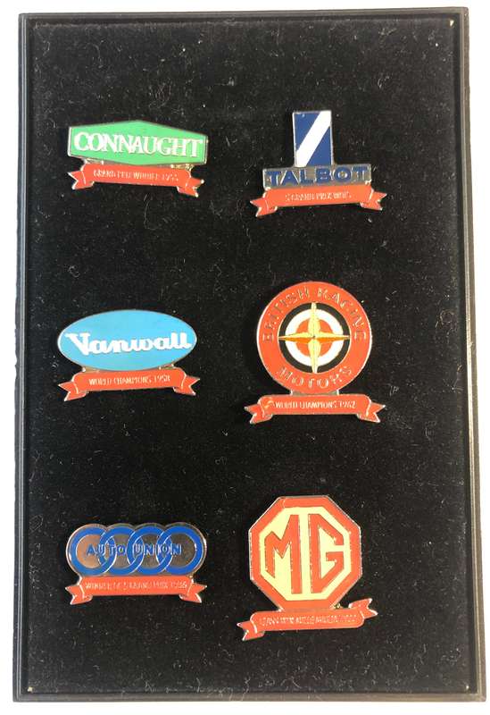 Motor Sport lapel pin - repros