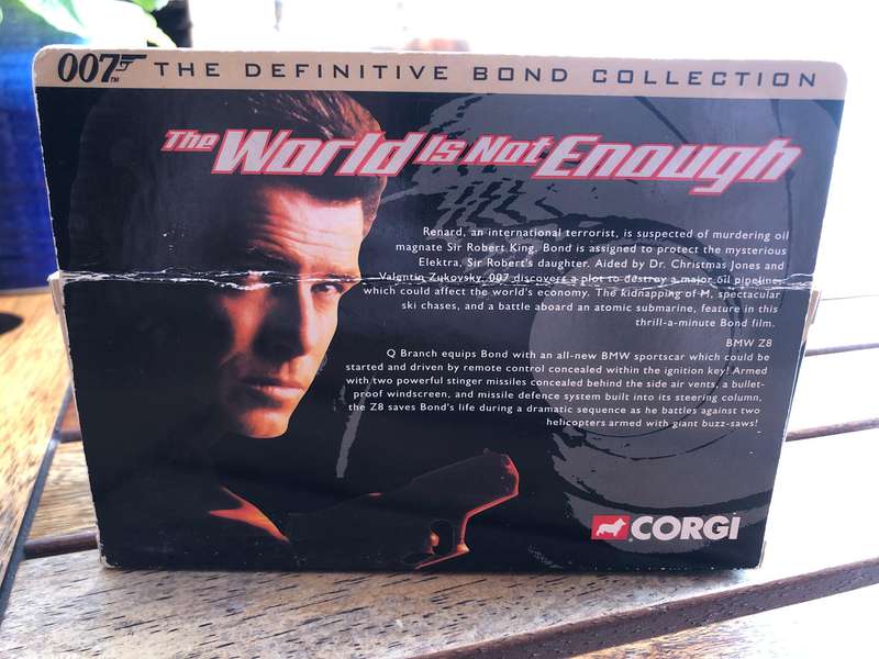 Corgi James Bond BMW Z8 The World is Not Enough