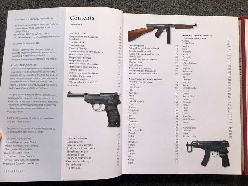 Firearm books - illustrated