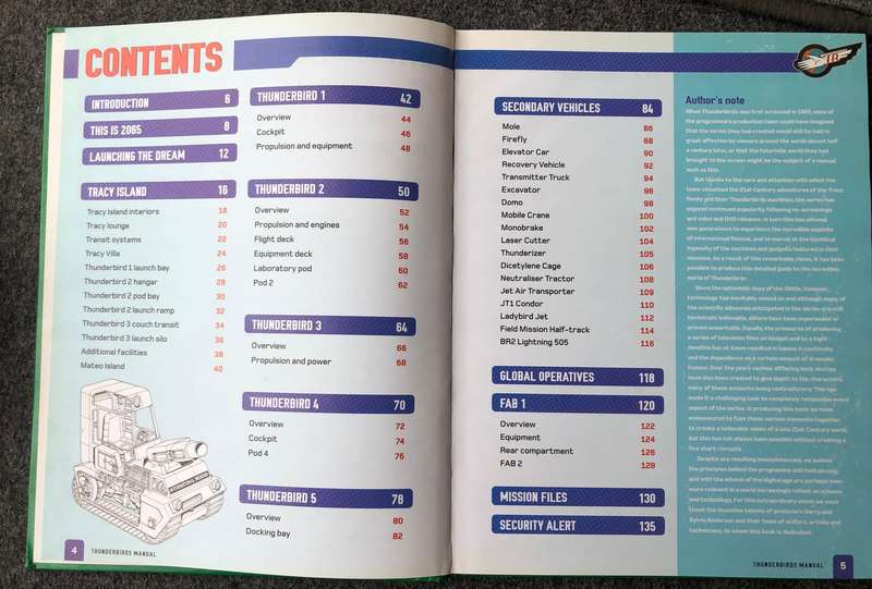 Thunderbirds - Haynes Agents Technical Manual