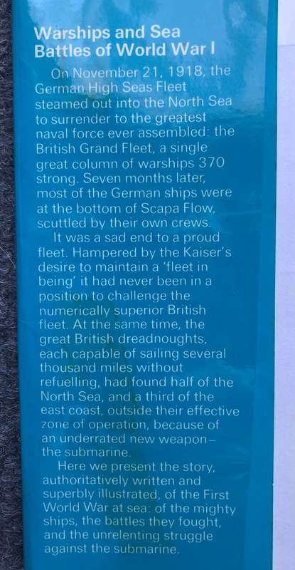 Warships & Sea Battles of WW1