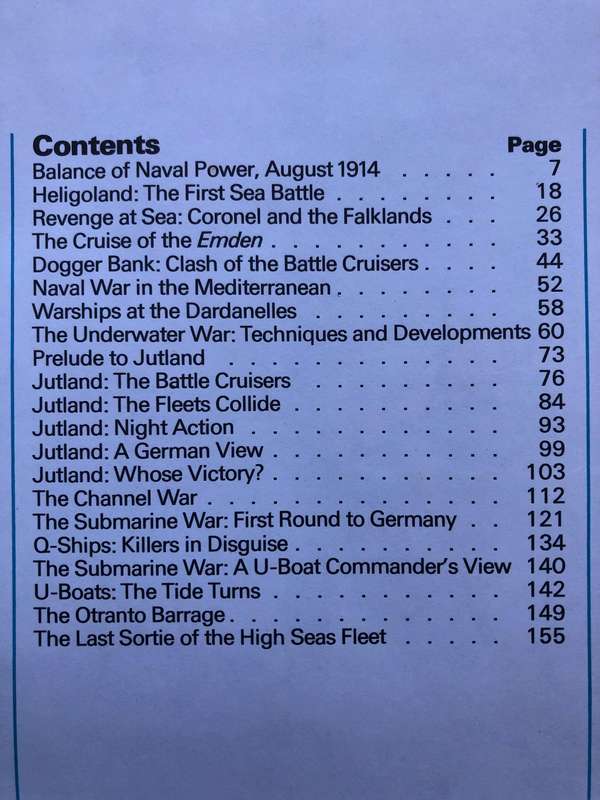 Warships & Sea Battles of WW1