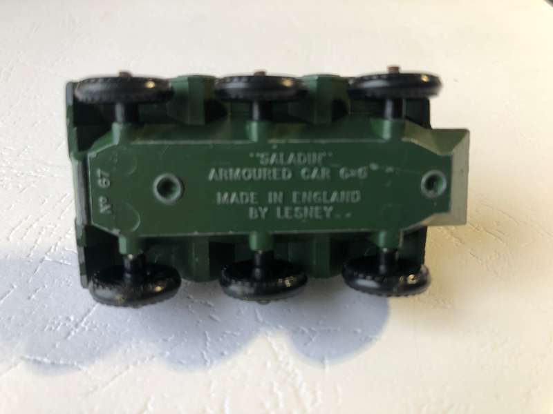 Lesney Saladin Armoured Car 6x6
