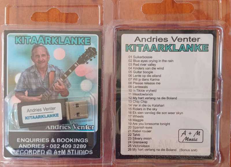 Andries Venter - Kitaarklanke (USB)