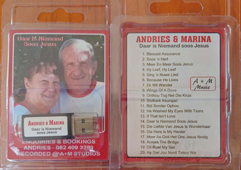 Andries & Marina Venter - Daar Is Niemand Soos Jy Jesus (USB)