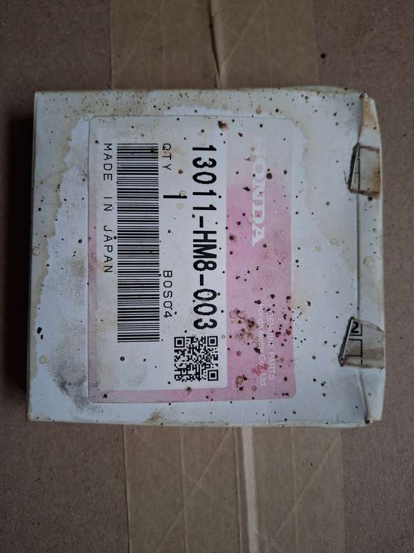 Honda ring set, piston (std) (13011-HM8-003)