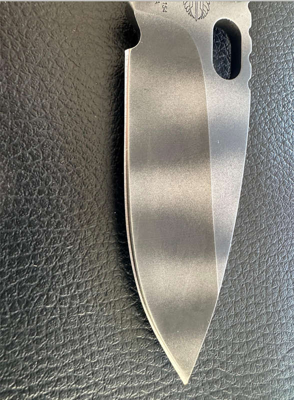 Mick Strider SnG Hybrid  CrossHatch OD Green G10  CPM 154 (RARE!!!!!)