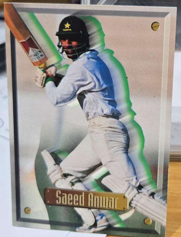 SAEED ANWAR (Pakistan) 1997 South Africa SPORTS DECK CRICKET CARD #40