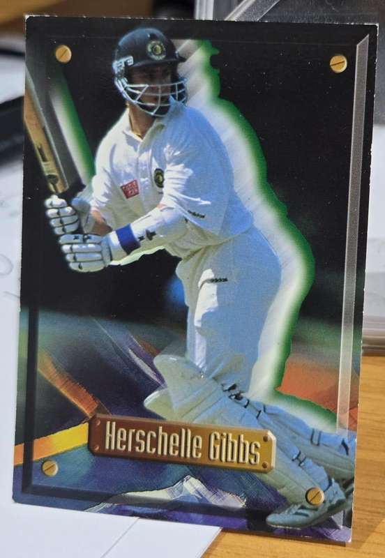 HERSCHELLE GIBBS (South Africa) 1997 South Africa SPORTS DECK CRICKET CARD #8