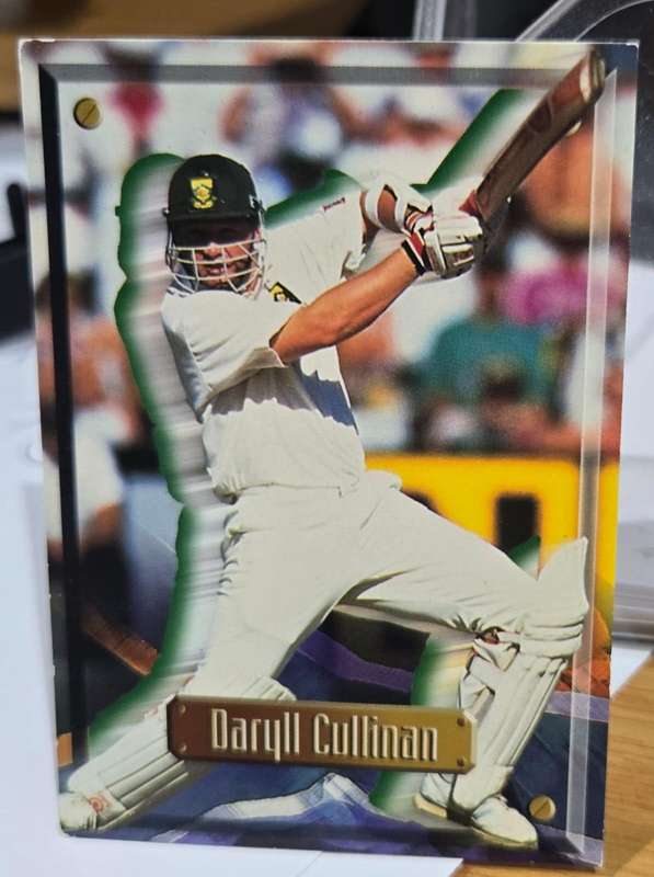 DARYLL CULLINAN (South Africa) 1997 South Africa SPORTS DECK CRICKET CARD #6
