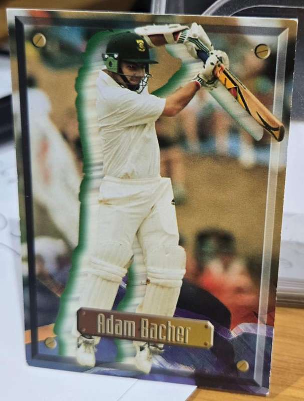 ADAM BACHER (South Africa) 1997 South Africa SPORTS DECK CRICKET CARD #2