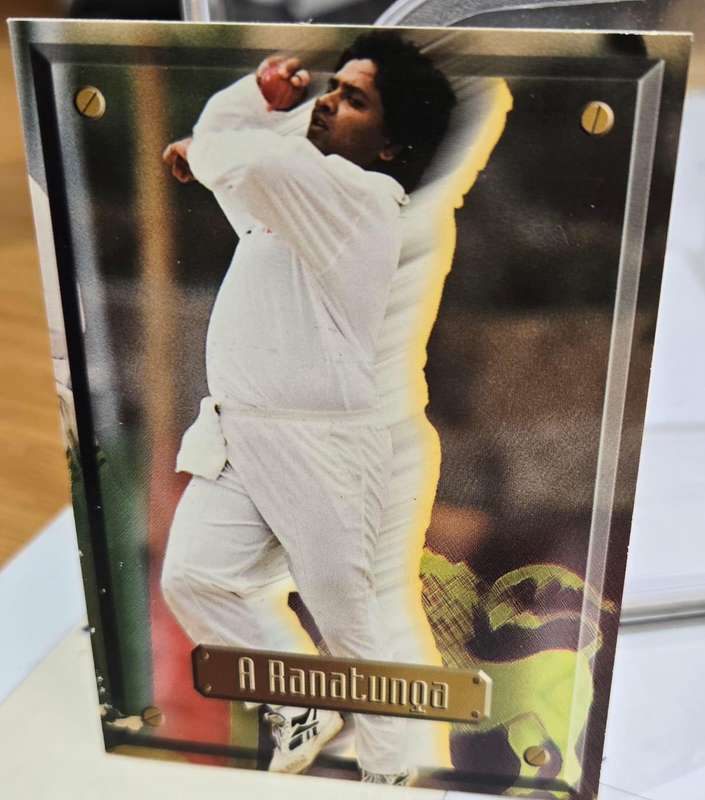 ARJUNA RANATUNGA (Sri Lanka) 1997 South Africa SPORTS DECK CRICKET CARD #52