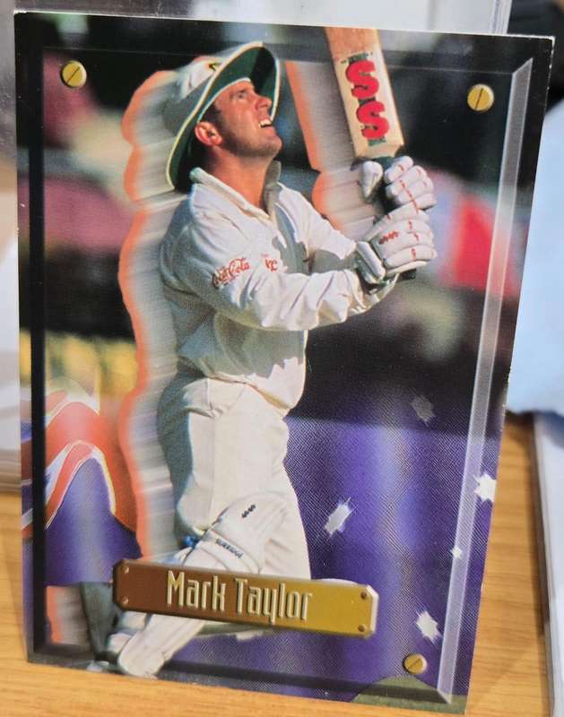 MARK TAYLOR (Australia) 1997 South Africa SPORTS DECK CRICKET CARD #25