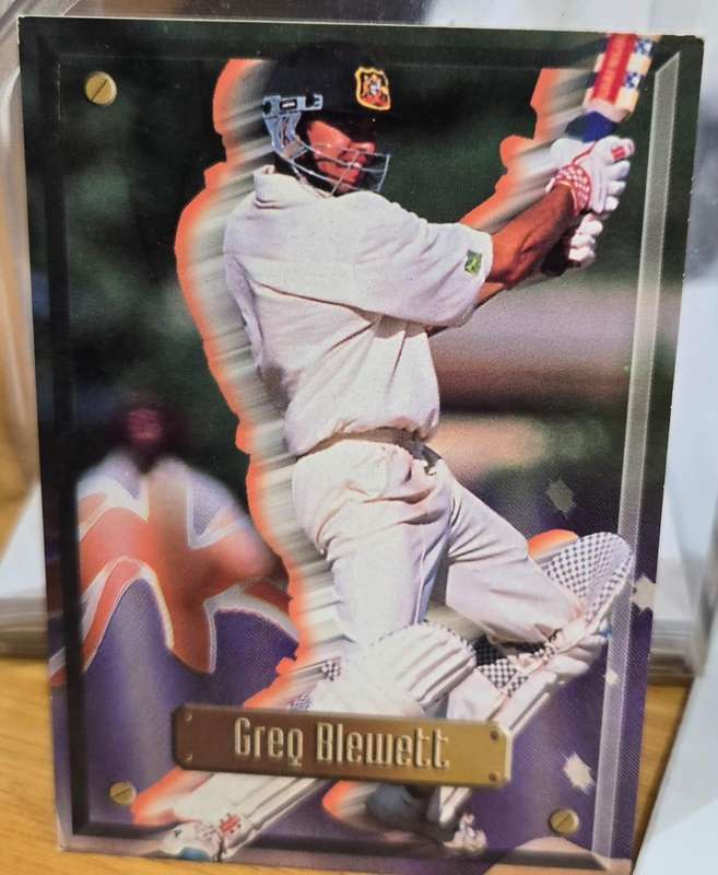 Greg Blewett  (Australia) 1997 South Africa SPORTS DECK CRICKET CARD #18