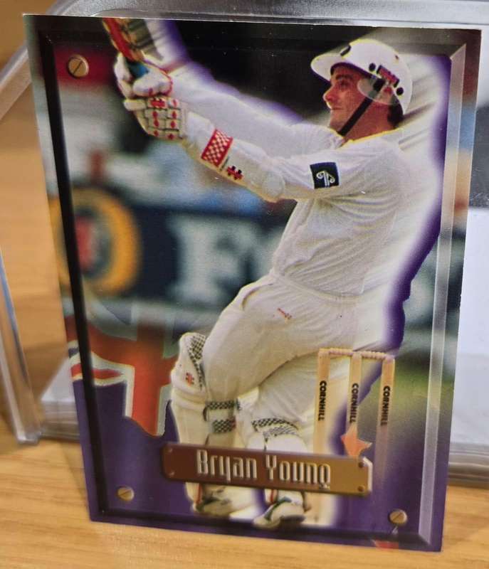 BRYAN YOUNG (New Zealand) 1997 South Africa SPORTS DECK CRICKET CARD #36